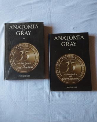 Anatomia del Gray volume 1 e 2