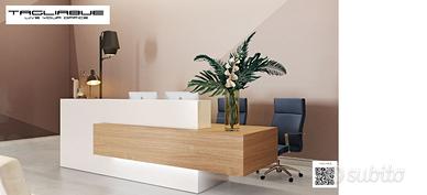 Banchi da reception e negozi su misura