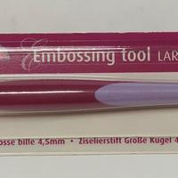 BULINO PER EMBOSSING SFERA ACCIAIO GRANDE MM.4,5