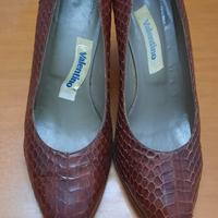 Scarpe in pelle di pitone misura 38