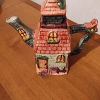🏡 Teiera in ceramica a forma di casetta 🏡