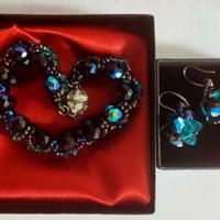 Bracciale  e orecchini