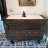 Cassapanca sarda 1800
