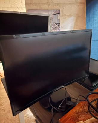 6 monitor + 9 tastiere PC funzionanti lotto unico