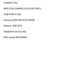 Pc Fisso Gaming