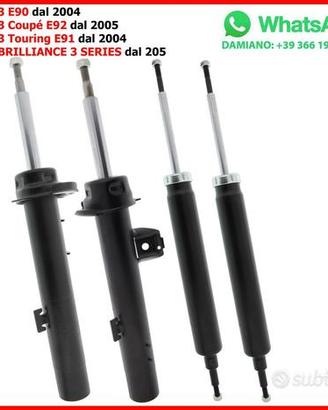 4 Ammortizzatori RINFORZATI BMW 3 E90 E91 E92 E93