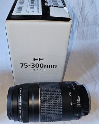 Zoom Canon EF 75-300 f/4.5-5.6 III