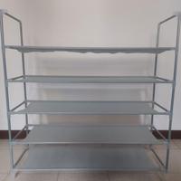 Scarpiera componibile 5 ripiani