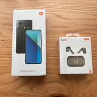 Xiaomi Redmi Note 13 128GB NUOVO + Cuffie