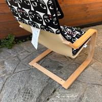Sedia a dondolo ikea