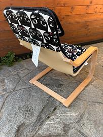 Sedia a dondolo ikea