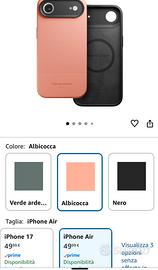 Cover Native Union Paris Albicocca x iPhone Air