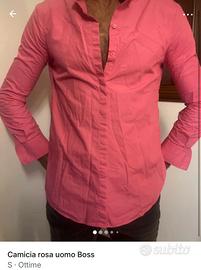 camicia originale Hugo Boss fa uomo taglia S
