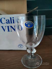 Calici vino vintage nuovi