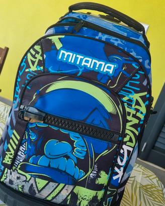 Zaino scuola Mitama con Trolley + 2 grembiuliSIGGI