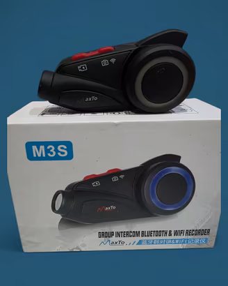 Interfono Maxtor M3S  con Dash Cam 2k/1440p integr