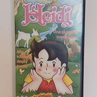 Heidi, videocassetta VHS.