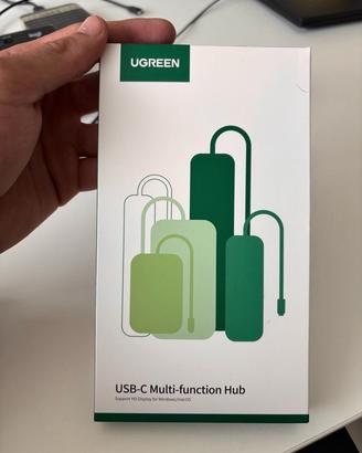 Hub USB-C UGREEN 10 in 1 Dual HDMI 8K - NUOVO