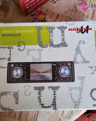 Macrom autoradio lettore dvd con schermo 1din