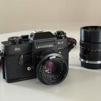 Leicaflex SL2, Summicron 50 f2, Elmarit 90 f 2.8.