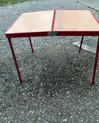 Tavolino pieghevole vintage