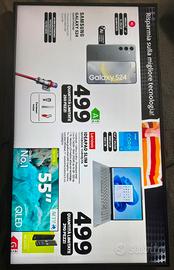 Totem professionali Samsung QBR 43"4K per negozi
