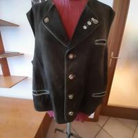 Gilet Scamosciato Stile Tirolese XXL