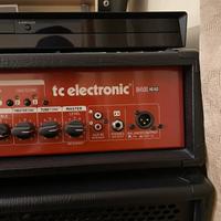 Tc electronic due casse piu amplificatore