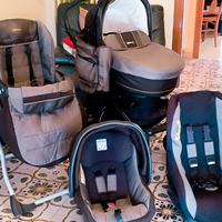 trio peg Perego + secondo seggiolino+ base casa