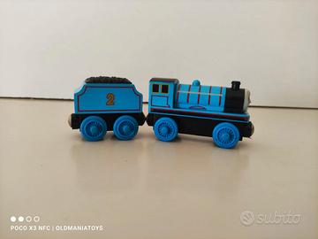 THOMAS WOODEN MAGNETIC TRAIN Treno LEGNO - EDWARD 