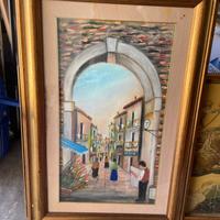 Quadro antico città