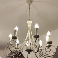 4 lampadari in metallo. disponibilità fine aprile 