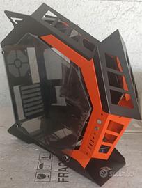 Case ATX Noua Vision Z8 Nero/Arancio