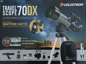Telescopio Celestron Travelscope 70DX