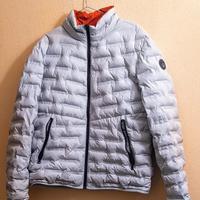 giubbotto Napapijri uomo argento double face xl