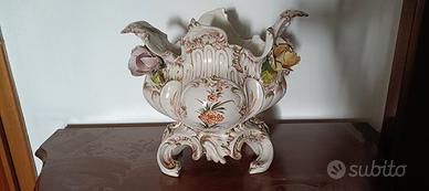 Centrotavola Fioriera Vintage in Ceramica