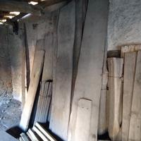Assi tavole in legno di rovere o castagno
