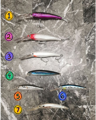 Esche artificiali traina