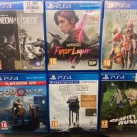 Lotto giochi PS4 usati sconto su acquisti multipli