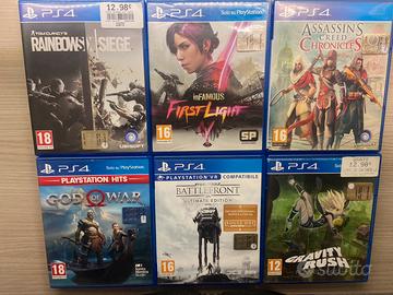 Lotto giochi PS4 usati sconto su acquisti multipli