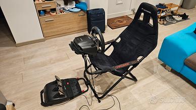 Sedile Playseat + volante g29 con pedaliera