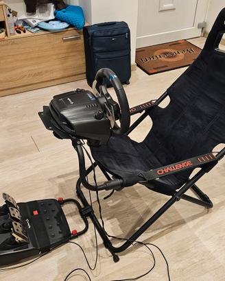Sedile Playseat + volante g29 con pedaliera