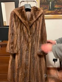 Pelliccia di visone vintage anni 80