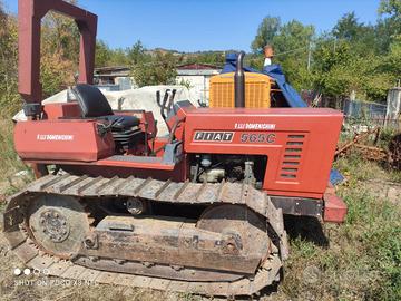 trattore  cingolato  fiatagri  565