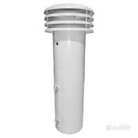 Esalatore fumi per caldaia o scaldino gas 130x500
