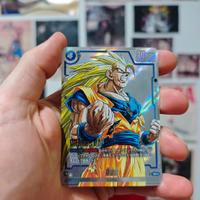 Goku ss3  SR PARALLEL ART DRAGONBALL FUSION WORLD