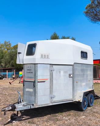 trailer trasporto 2 cavalli 
