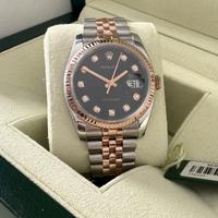 Rolex 116231 Datejust 36 nero brillanti 2010