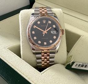 Rolex 116231 Datejust 36 nero brillanti 2010