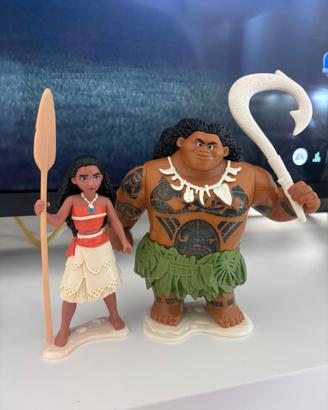 Vaiana e Maui Oceania